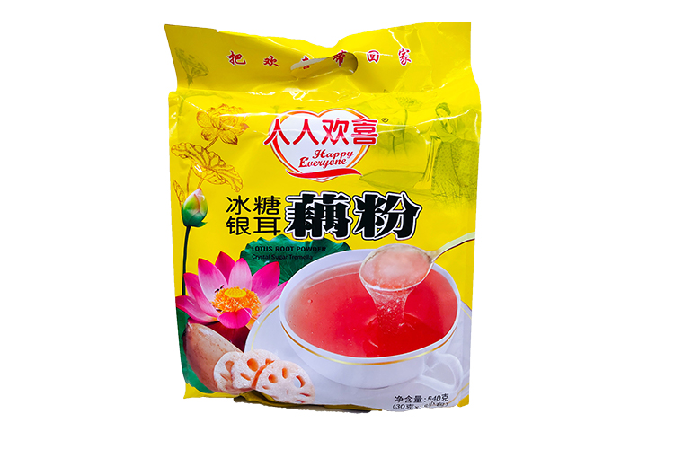 HAPPY EVERYONE CRYSTAL SUGAR TREMELLA LOTUS ROOT POWDER 540G